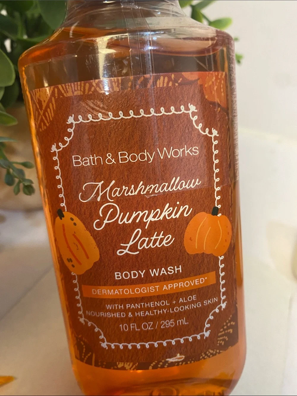 “Marshmallow Pumpkin Latte” Bath & Body Works New 3-Pc Set